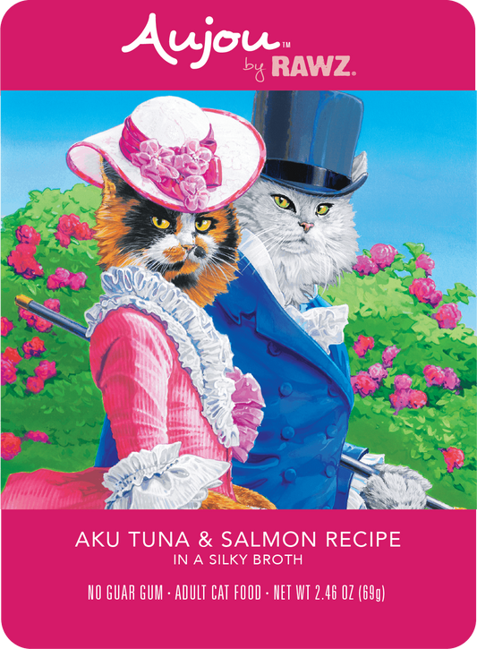 Anjou Aku Tuna & Salmon Pouch 2.46oz