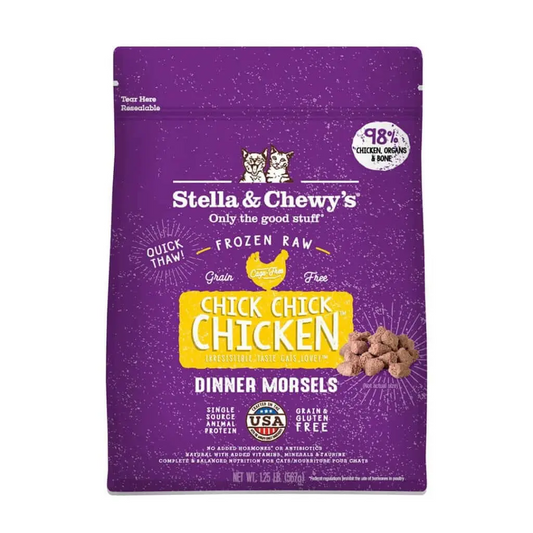 Stella & Chewys Chick Chick Chicken Morsels Cat 3lb