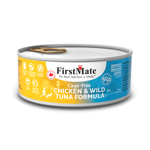 First Mate Cage Free Chicken and Wild Tuna 5.5oz