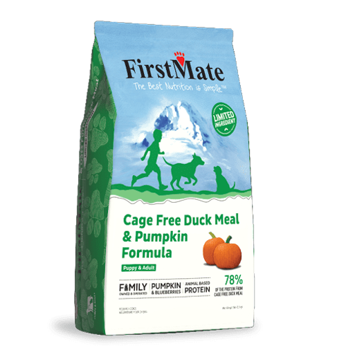 First Mate Limited Ingredients Cage Free Duck and Pumpkin 5lb
