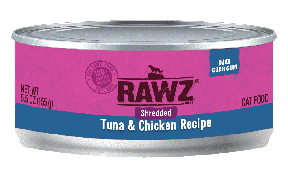 Rawz Shredded Tuna & Chicken 5.5oz Can