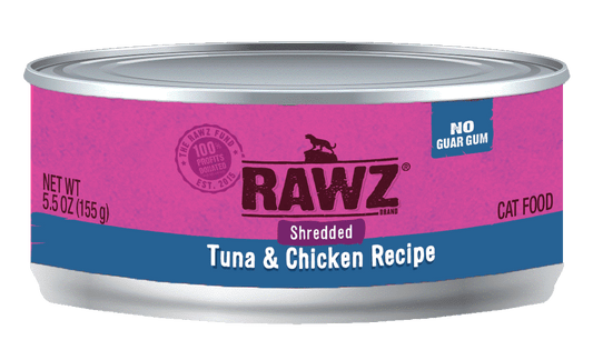 Rawz Shredded Tuna & Chicken 5.5oz Can