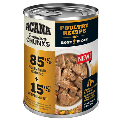 Acana Poultry Recipe Can 12.8oz