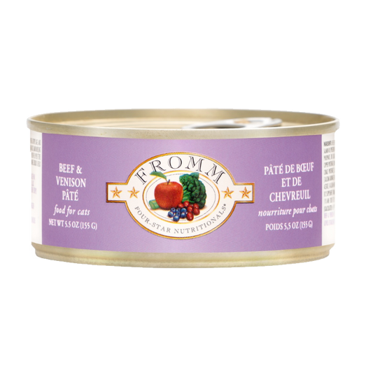 Fromm Beef & Venison Pate Grain Free Can 5.5oz
