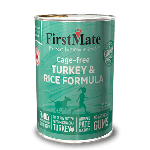 First Mate Cage Free Turkey and Rice 12.2oz