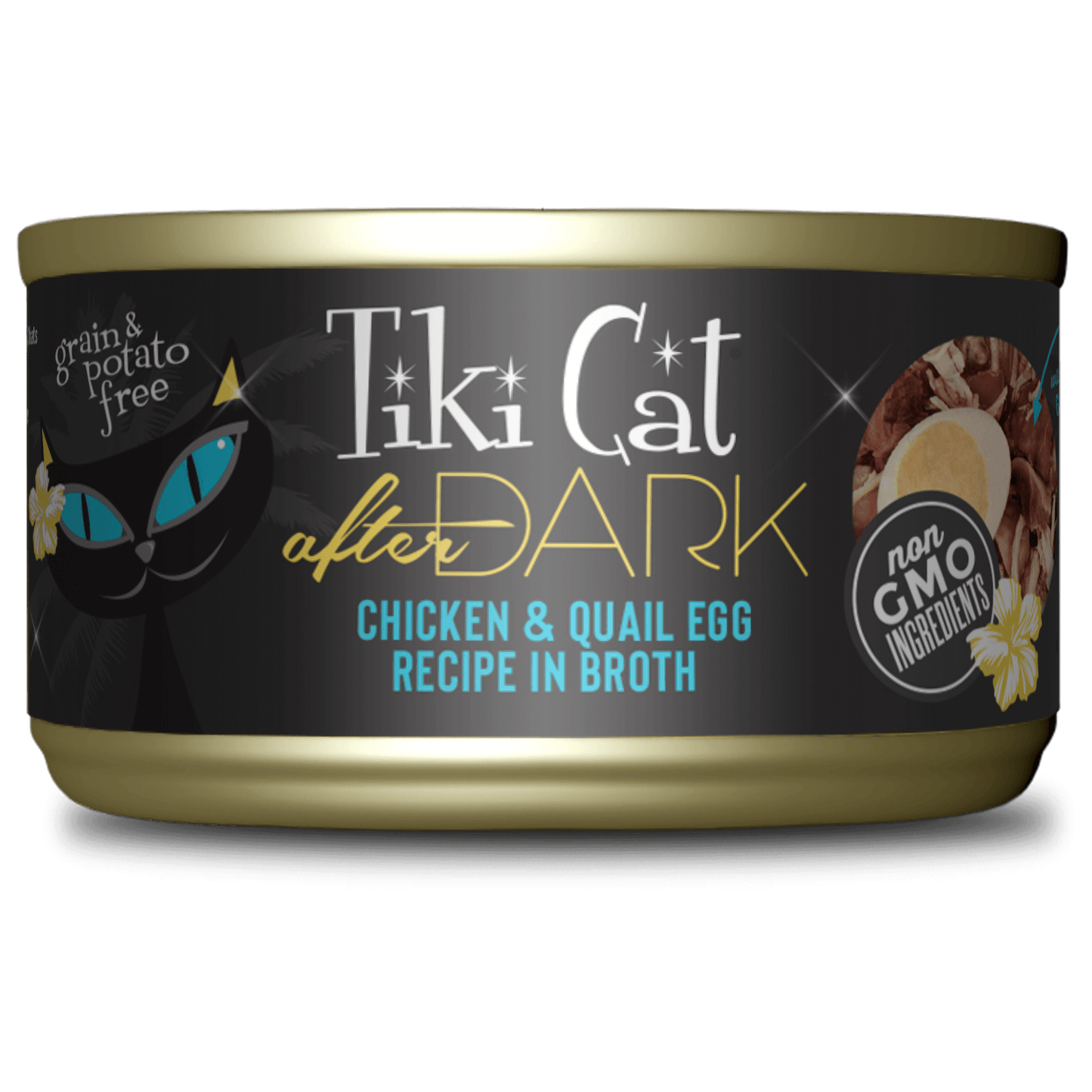Tiki Cat After Dark Chicken & Quail Egg 2.8oz