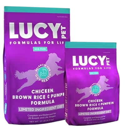 Lucy Pet Chicken Brown Rice & Pumpkin 25lb