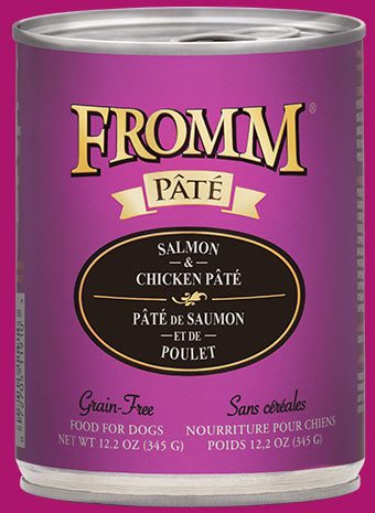 Fromm Salmon & ChickenPate Grain Free Can 12.2oz