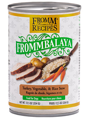 Fromm Frommbalaya Turkey Vegetable & Rice  Stew Can 12.2oz