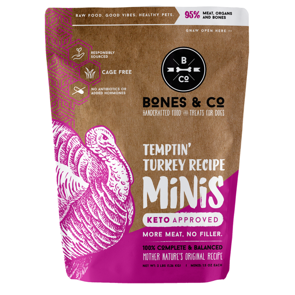 Bones & Co Turkey Minis 3lb