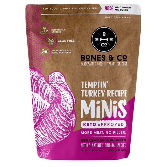 Bones & Co Turkey Minis 3lb